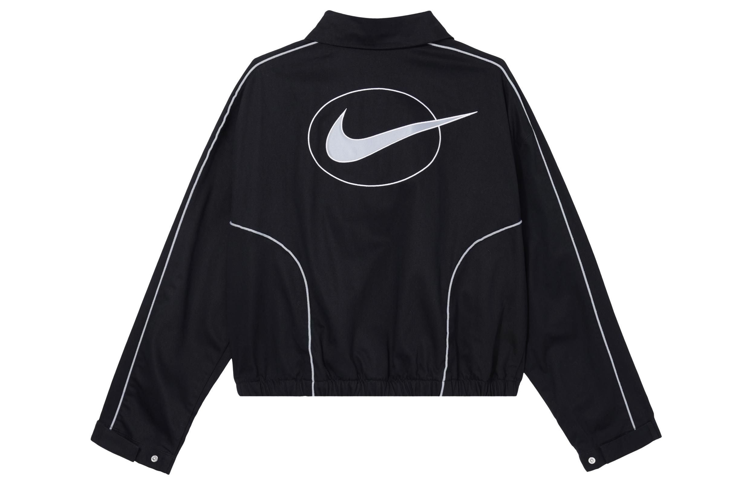 Nike Sportswear sieviešu austais jakas Black