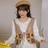 Sleeveless Crochet Lace Knit Cardigan: Fashionable Loose Bolero Vest