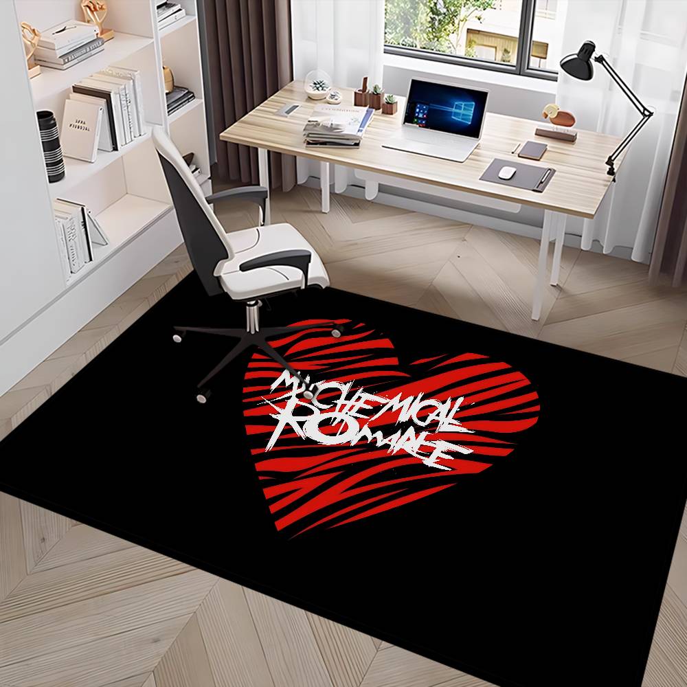 Emo Band My Chemical Romance Rock Band Floor Mat Rectangle Anti-slip Home Soft Badmat Front Door Indoor Outdoor Mat Welcome
