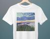 View Over a Lake At Sunset, Akseli Gallen-Kallela, Unisex T-Shirt, Art T-Shirt, Gift for Her, Gift for Him, Art Lover Gift