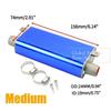 24mm Muffler Silencer S Curved Air Diesel Parking Heater Exhaust Pipe Aluminum Alloy For Car Truck VAN for Webasto Eberspacher
