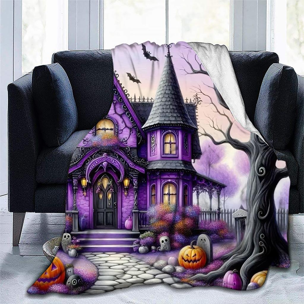 Halloween Print Blanket