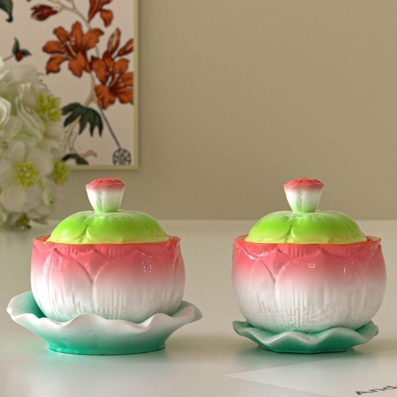Candle Container Mold Set Flexible Silicone Mold with Lid Effortless Demolding for DIY Candle Storage Box Making