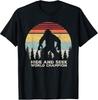 Retro Hide Amp; Suche Champion Shirt Lustiges Sasquatch Bigfoot T-Shirt Unisex T-Shirt