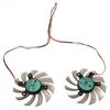 2Pcs T128010SM 75mm 3Pin Cooling Fan for GTX 460 465 560 Ti 580 650 750Ti GT440 GT610 GT730 Graphics Card Cooler Fan