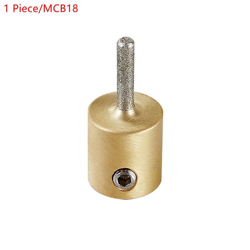 Grinder Bit Head For Glass Stone Stained Glass Diamond Grinder Bit Head (1,3/4,1/4 ,1/8 Inch) For Glass Stone Ceramic Grinding