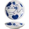 Japanese Style Cat Dish Cartoon Ceramic Dish Household Dining Table Dipping Dish