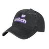 Casual Hats Hip Hop Hat Twitch Cotton Baseball Cap Custom Adjustable Trucker Hat for Unisex  WoUnisex