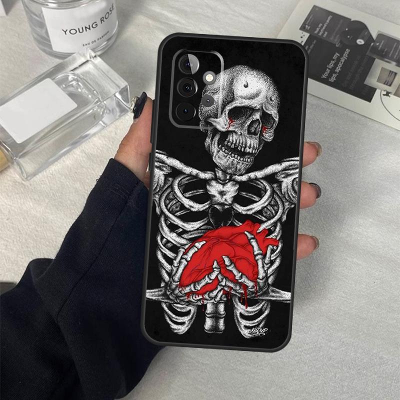 Trippy Skeleton Case For Samsung Galaxy A55 A35 A15 A52 A32 A12 A16 A26 A36 A56 A53 A33 A13 A14 A34 A54 A17