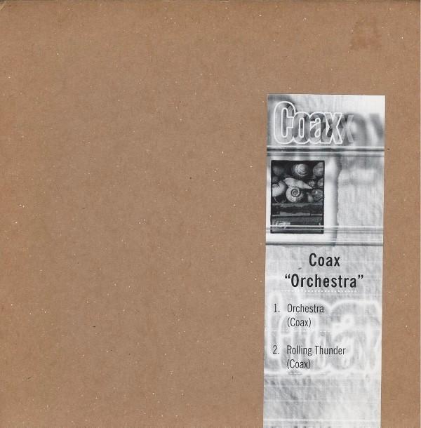 

7inch Record COAX - Orchestra RQT011 Rainbow Quartz 1998 Japan Rock Used