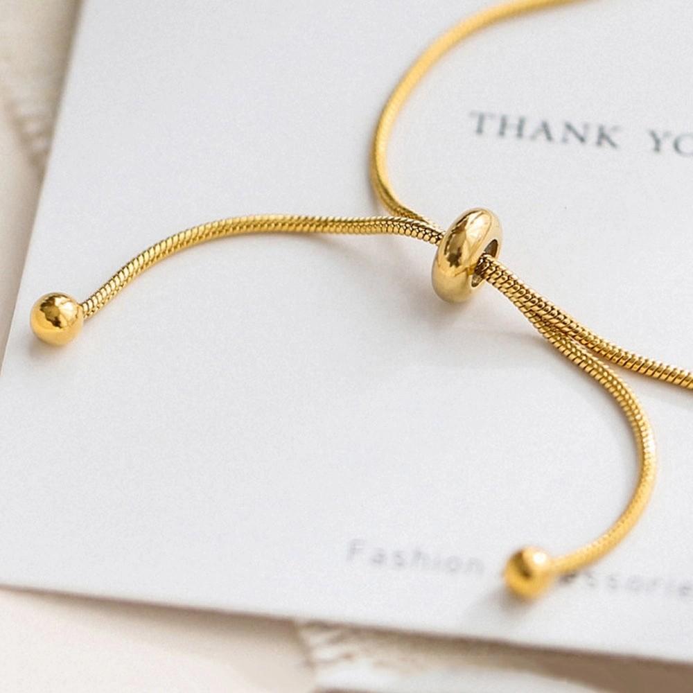 Pull-out Beads Girls Party Accessories For Women Gift Fashion Jewelry Adjustable Bracelet Anklet