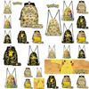 Süße Cartoon Pikachu Kordelzugtasche Trendiger Polyester Rucksack Für Sport In Mehreren Farben Erhältlich