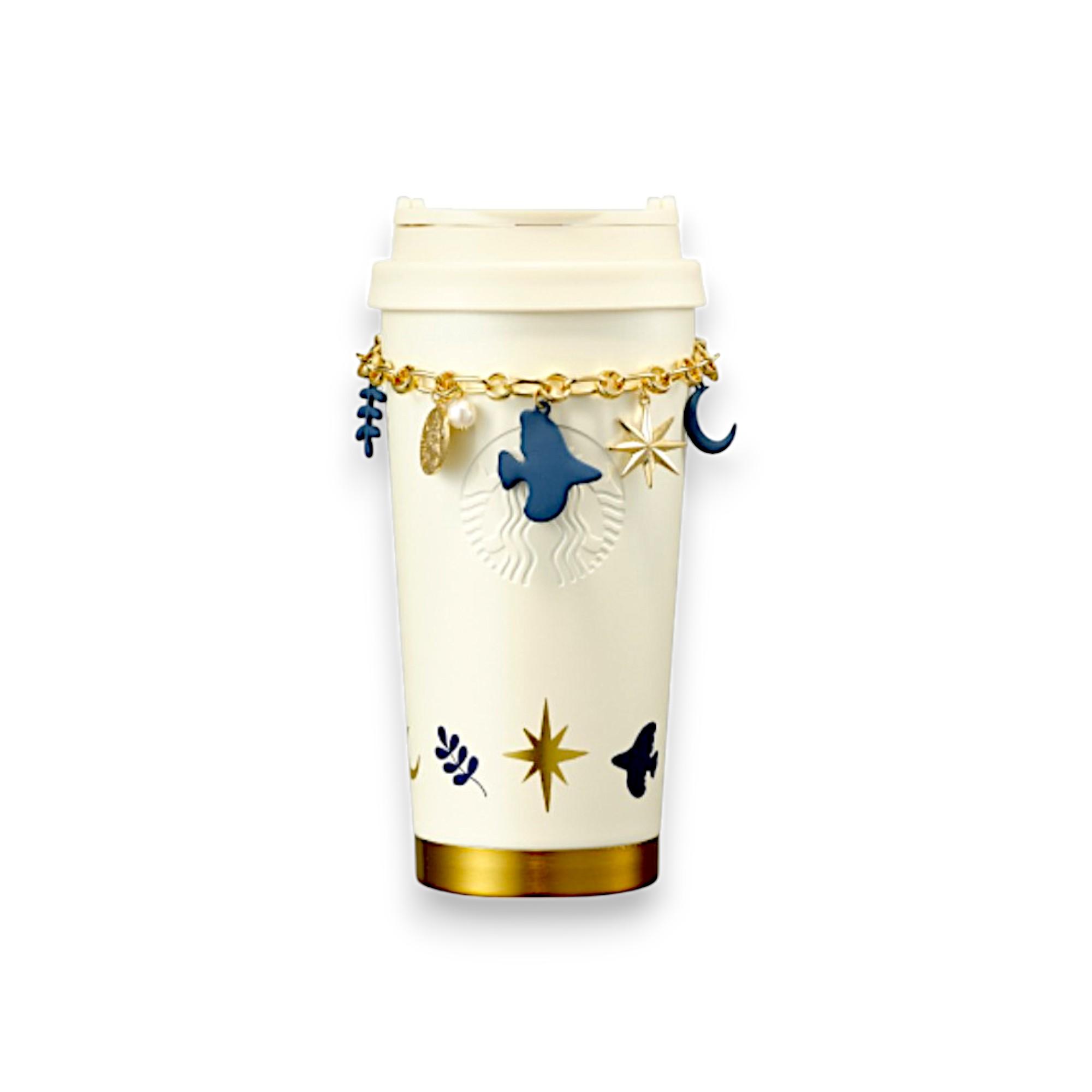 

Starbucks Korea Limited Edition Holiday Elma Tumbler + Ornament Bag Charm Set – Perfect Gift