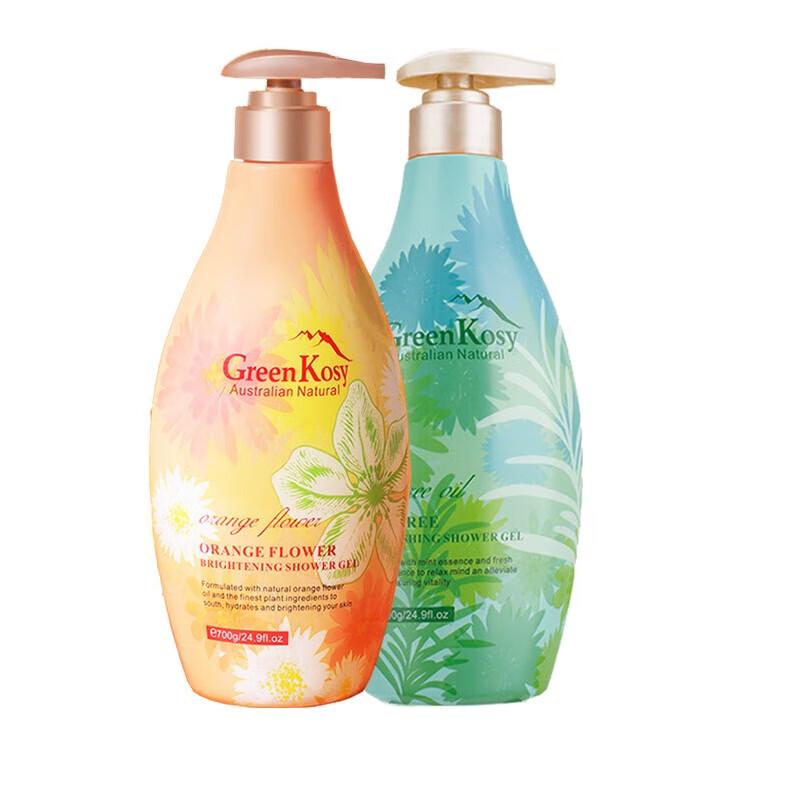 Green Valley Australian Tea Tree & Orange Blossom Shower Gel Set