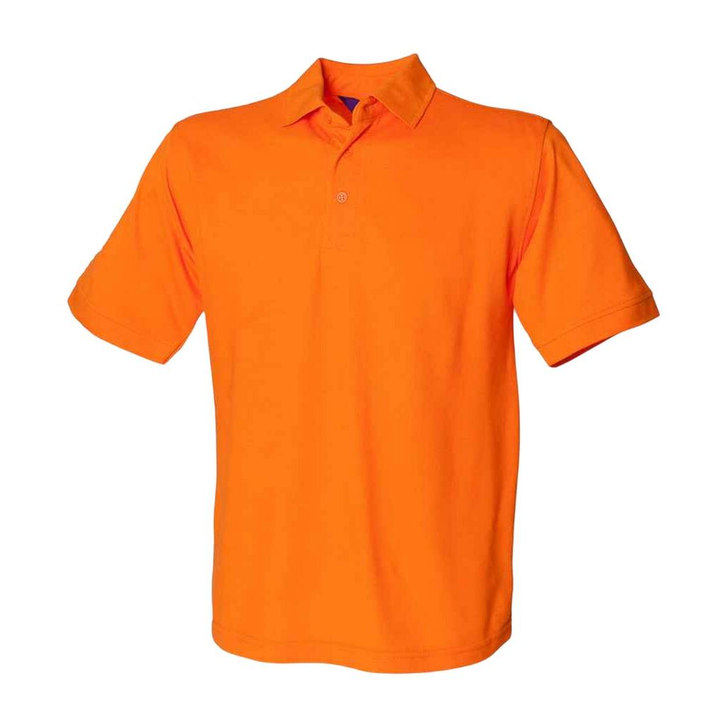 Henbury Mens 65/35 Classic Pique Polo Shirt