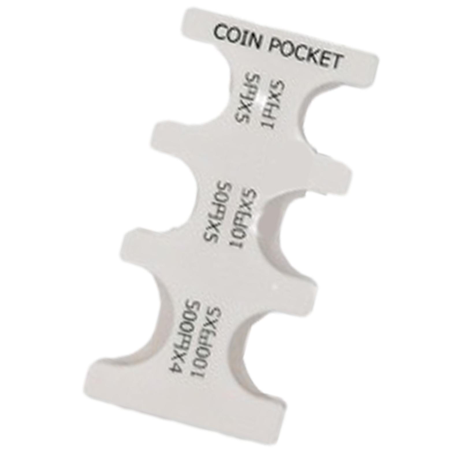 

Многоцелевой прозрачный пластиковый контейнер для хранения монет с регулируемыми отсеками, портативный аксессуар для домашней организации