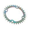 Mountain Bike Chainring Aluminium Alloy 32T Single Speed Oval Bike Positive Negative Tooth Disc Chain Wheel Chainring