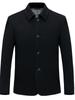 Men’s Double-Sided Wool Coat: Slim Fit, Cashmere Overcoat, Business Style for Autumn/Winter.