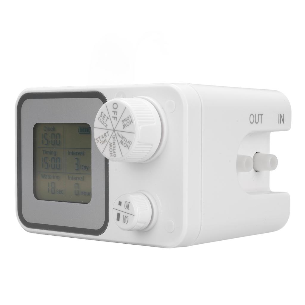 Automatic Watering System LCD Display Timer Plant Waterer Irrigation Kit for Garden Balcony Office