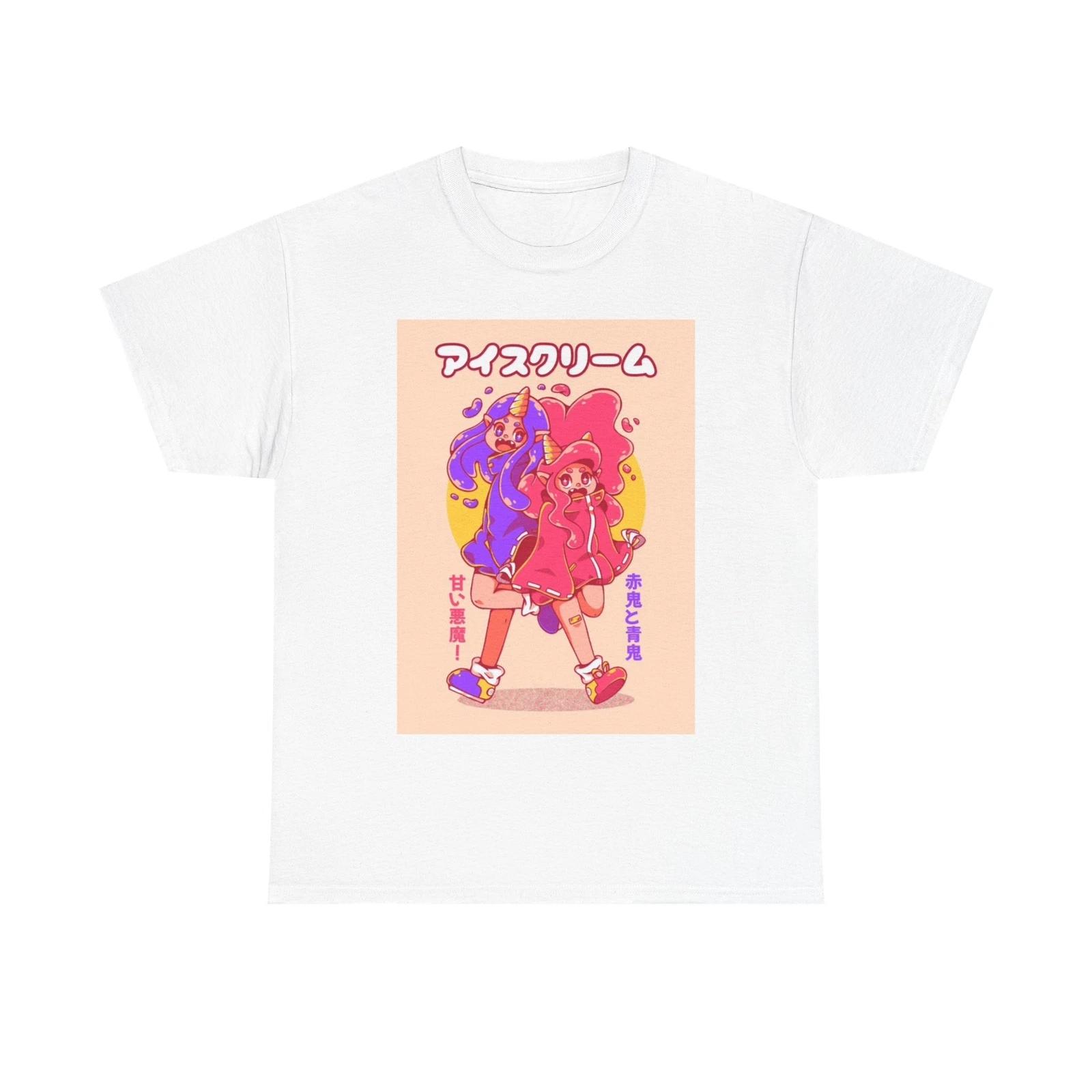 Men s and Women s T-shirts Anime Cute M