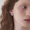 Still Instant Heart Greenery - Earring 04