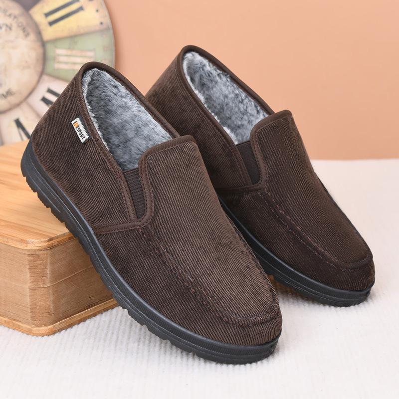 Fashion 2025 Autumn and Winter New Casual Men's Cotton Shoes Casual Boots Comfortable Cold Proof Warm Cotton Shoes for Man
