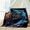 1pc Dog Pattern Blanket, All Season Lightweight Home Office Outdoor Nap Multifunctional Blanket