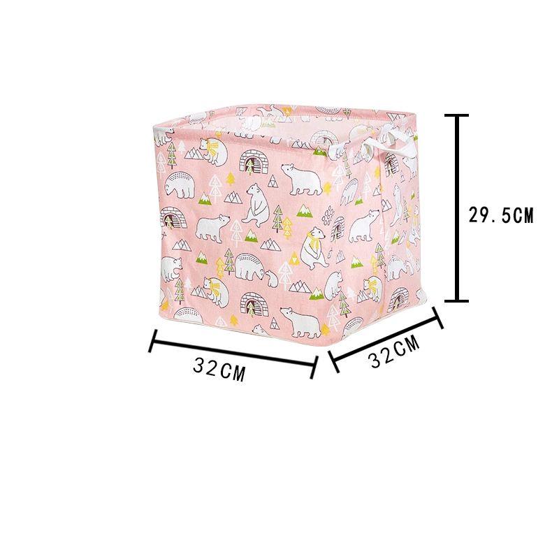 Foldable Laundry and Toy Storage Basket