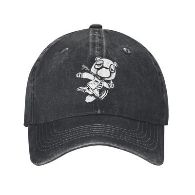 Classic Dropout Bear Kanye West Baseball Cap Unisex Style Distressed Denim Sun Cap Outdoor Summer Gift Caps Hat