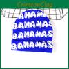 Letter Knitted Bahamas Cap Breathable Hat Urban Streetwear In Seasons Cold