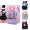 Preschooler School Bag With Cute Capybara Pattern And Ergonomic Arch Straps For Young Girls And Boys