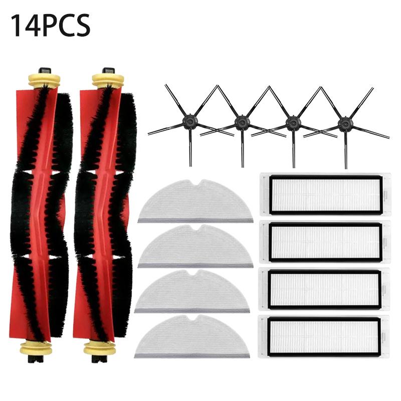 For Roborock S5 S50 S51 S55 S6 S60 S6 Pure Vacuum Cleaner Accessories HEPA Filter Mop Cloth Side Main Brush Spare Parts