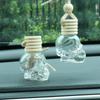 Car Perfume Bottle Ornament Aromatherapy Essential Oil Bottle Hanging Auto Air Freshener for Home Car Decoration Interior