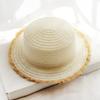 Sun Hat Women's Summer Hat Sun Protection Straw Hat Woven Korean Version Vacation Seaside Outdoor Beach Hat Fried Street Sun Hat