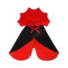 Holiday Pet Vampires Cloak Halloween Pet Costume With Adjustable Neck Tie For Small To Large Dog Festival Dressingup Capes