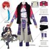 Anime Kosmiczna Kaguya Hime Mikado Akira Kostium Cosplay dla Dorosłych Dzieci Mężczyzn Peruka na Imprezę Halloweenową Przebranie