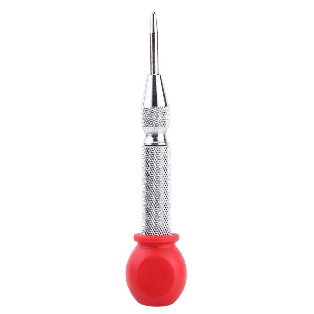 Premium Automatic Center Punch Spring Load Chrome Rivet Screw Tool For Precise Marking