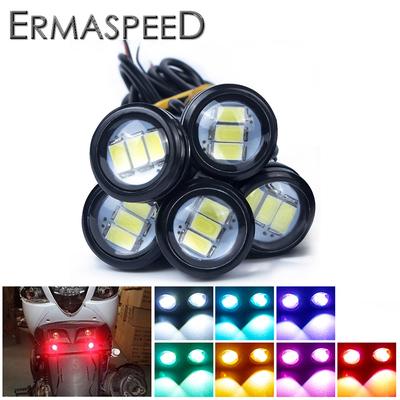 10Pcs 10W Super Bright Eagle Eye Motorcycle Led Fog Light Waterproof DRL Daytime Running Light Car Motorbike Tail Signal