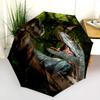 Dinosaur World Automatic Umbrella - Suitable Travel Outdoor Portable Umbrella Birthday Gift Daily Essentials