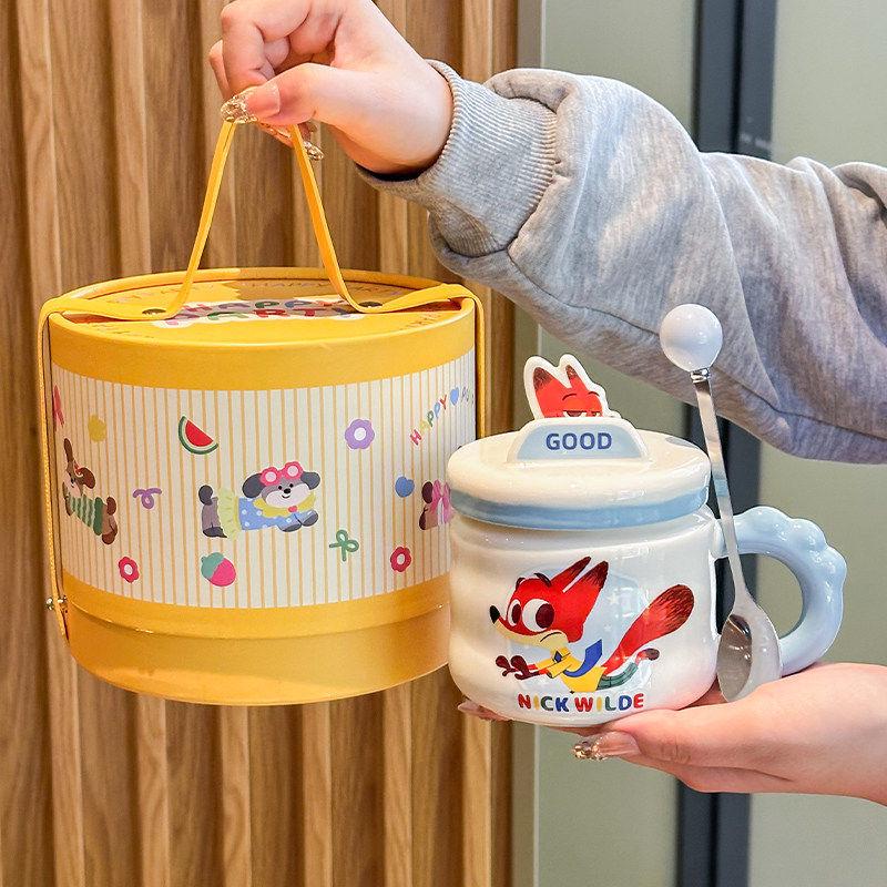 Zootopia Ceramic Mug: Birthday Gift for Boys & Girls, Best Friend Souvenir