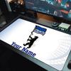 Hertha BSC Custom Name Large Size Mouse Pad Large Gaming Table Cushion Non-slip Laptop Tablet Big Mousepad XXL Mat Mini PC Playmat With Lock edge