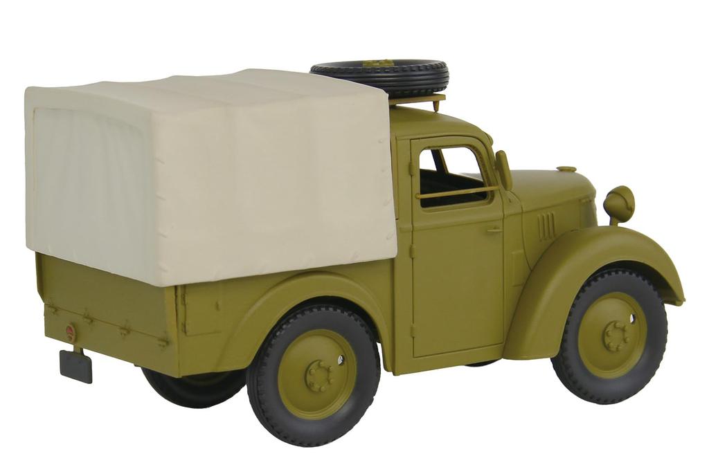 Pit-Road 1/35 Grand Armor Series Japanese Army Type 95 Small Cargo Passenger Car with Canopy Plastic Model Kit G58