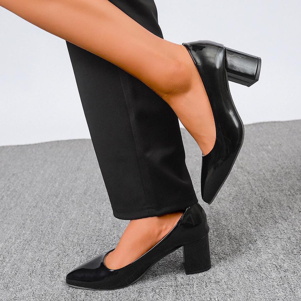2026 Vielseitige Weiße Französische Plateauschuhe für Damen - Bequeme High Heels für Frühling/Herbst