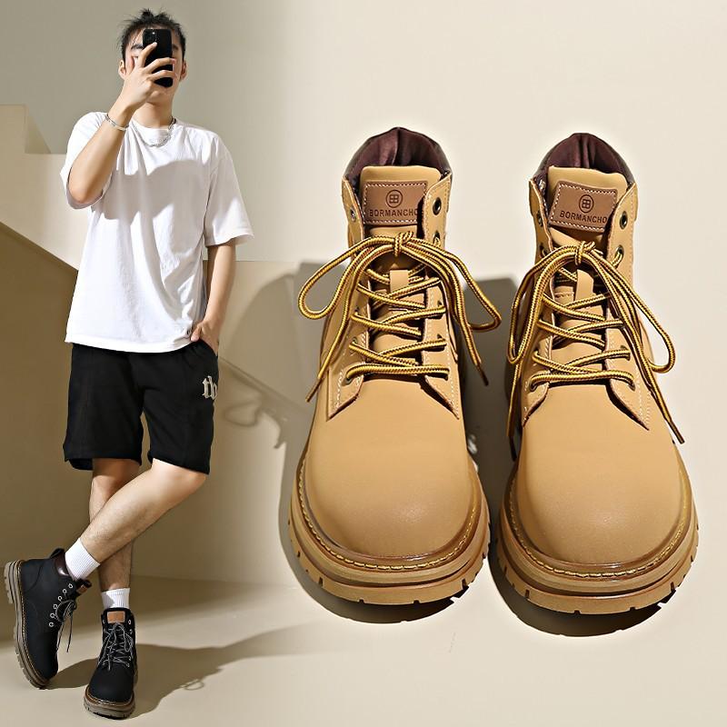 

Ботинки Martin женские короткие на платформе 2024 осень-зима британские ветрозащитные универсальные дышащие короткие ботинки локомотива 35 верблюд