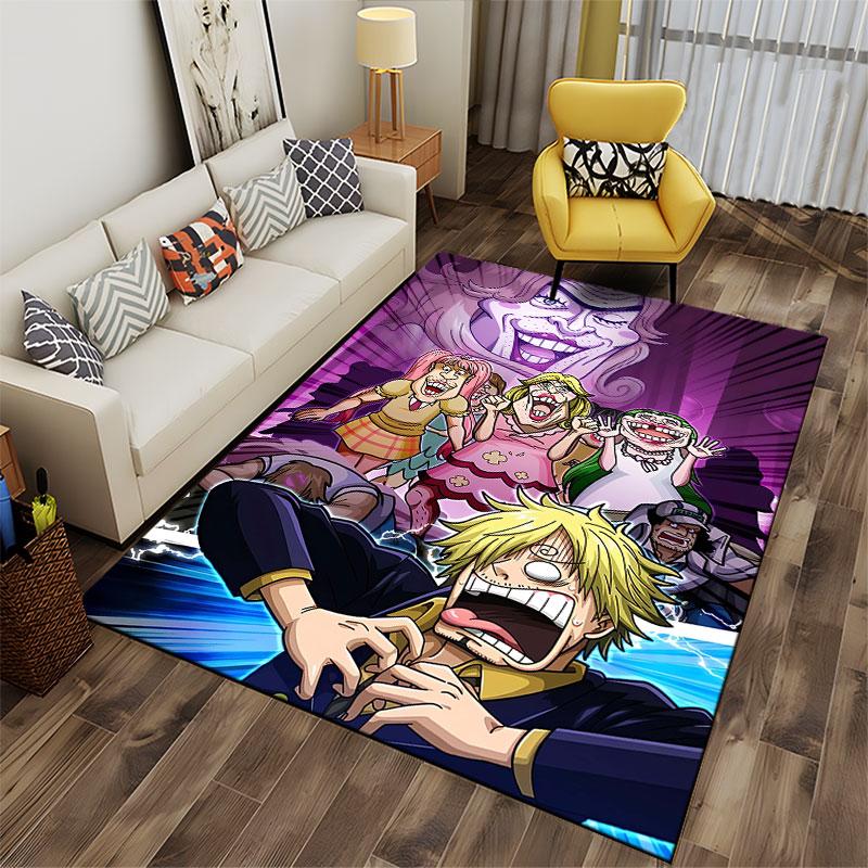 Cartoon Humor Horror Scene Suitable As a Non-slip Mat for the Living Room or Bedroom Sofa