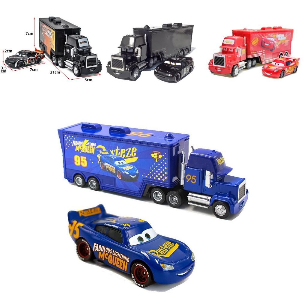 Racing Cars Mc Uncle Mcqueen Roadblock Cool Sister 95 Cargo Car For Imaginative Play And Fun