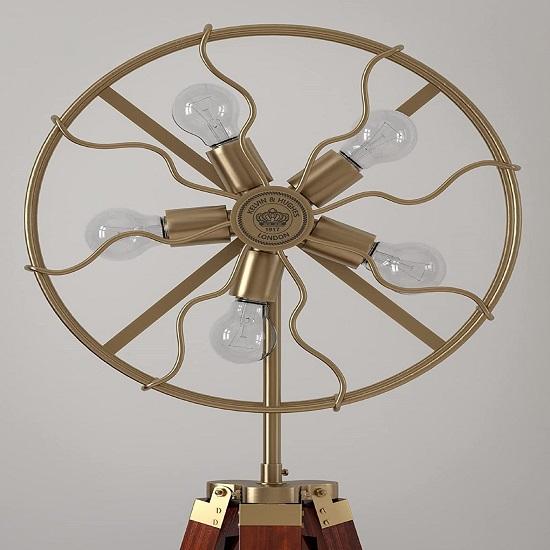 Stativstativ Belys, avkjøl og dekorer med Light Fan Combo