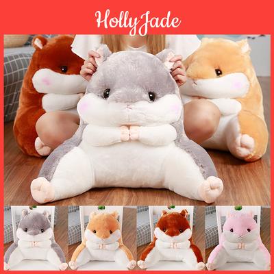 Cozy Hamster Lounger Back Pillow Plush Pp Cotton For Better Lumbar Support