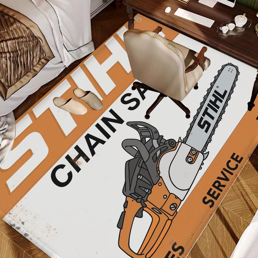 Logo Stihl Rohožka Dětský Pokoj Ložnice Dekorace Balkon Protiskluzová Rohožka Obývací Pokoj Domácnost Koberce