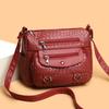 Fashionable Retro Multi-pocket Large Capacity Women's Bag